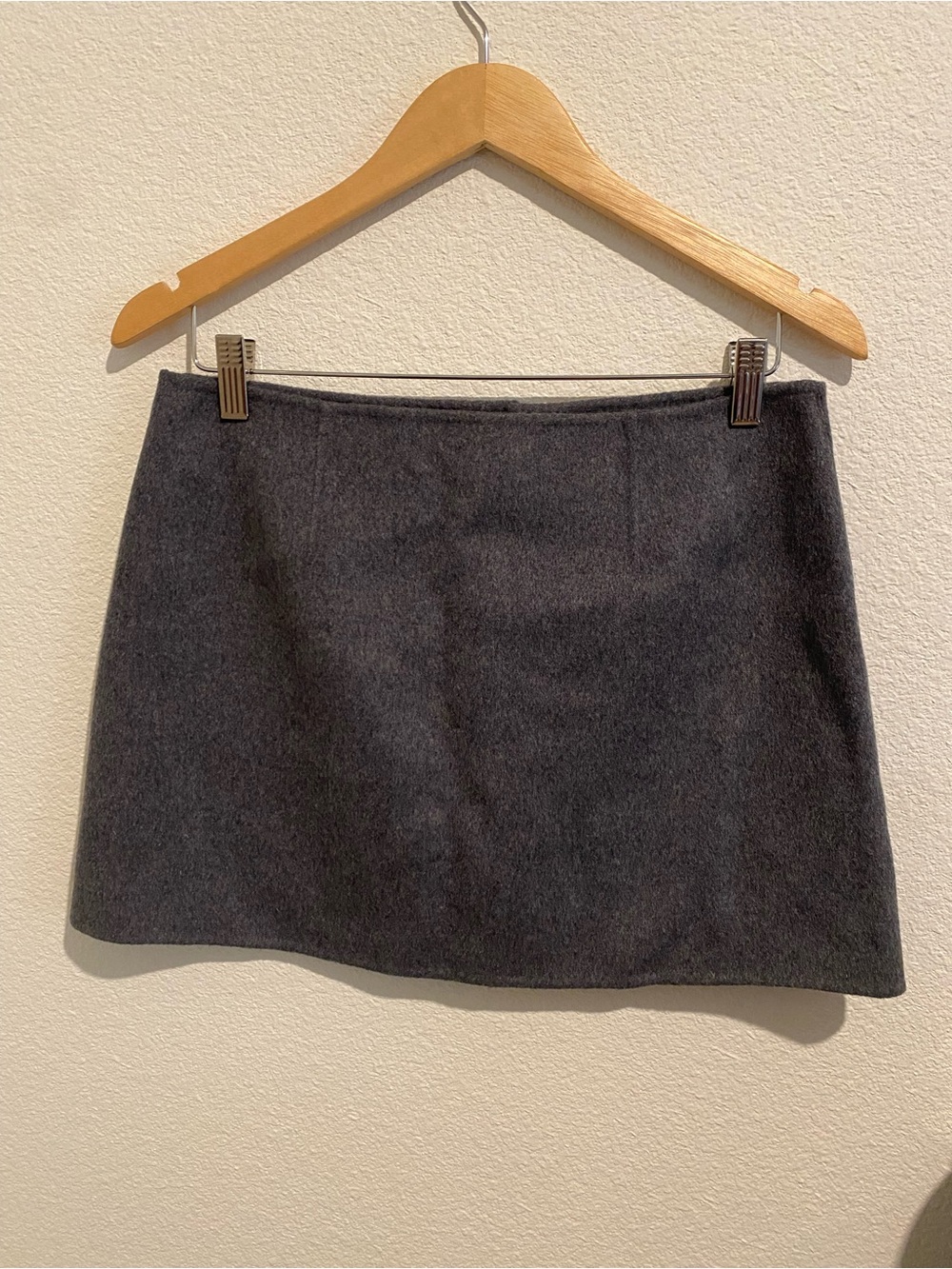 Cos Charcoal Mini Skirt View 2